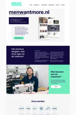 Webdesign voor Bright Horizon