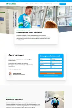 Webdesign voor Velomedi in Tilburg